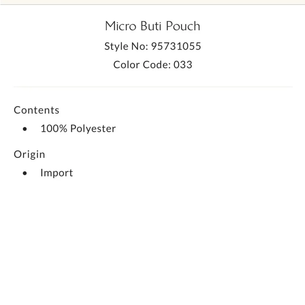 FP Movement ~ Micro Buti Pouch ~                                  * N W T * - Picture 8 of 13